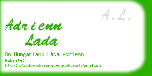 adrienn lada business card