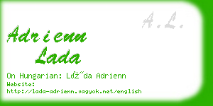 adrienn lada business card